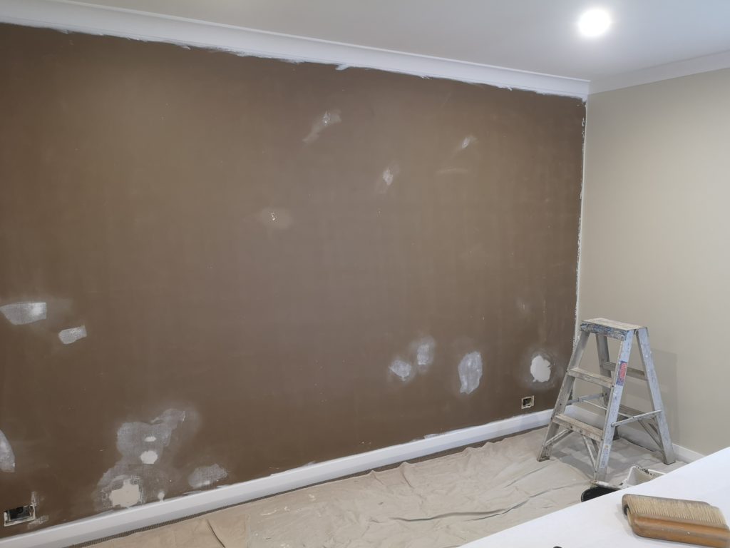 Vertical Striped Wallpaper Perth Painting Services